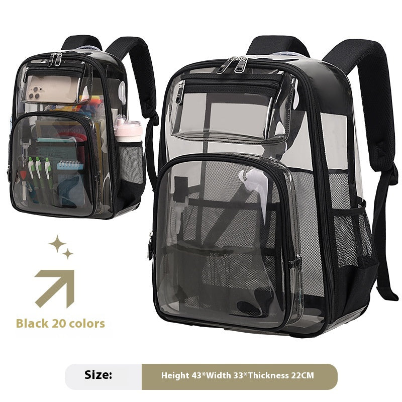 Zaino Trasparente Festival Pro – Waterproof & Ultra Light