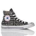 Converse Borchie Nera – Sneakers Rock con Dettagli Borchiati Premium