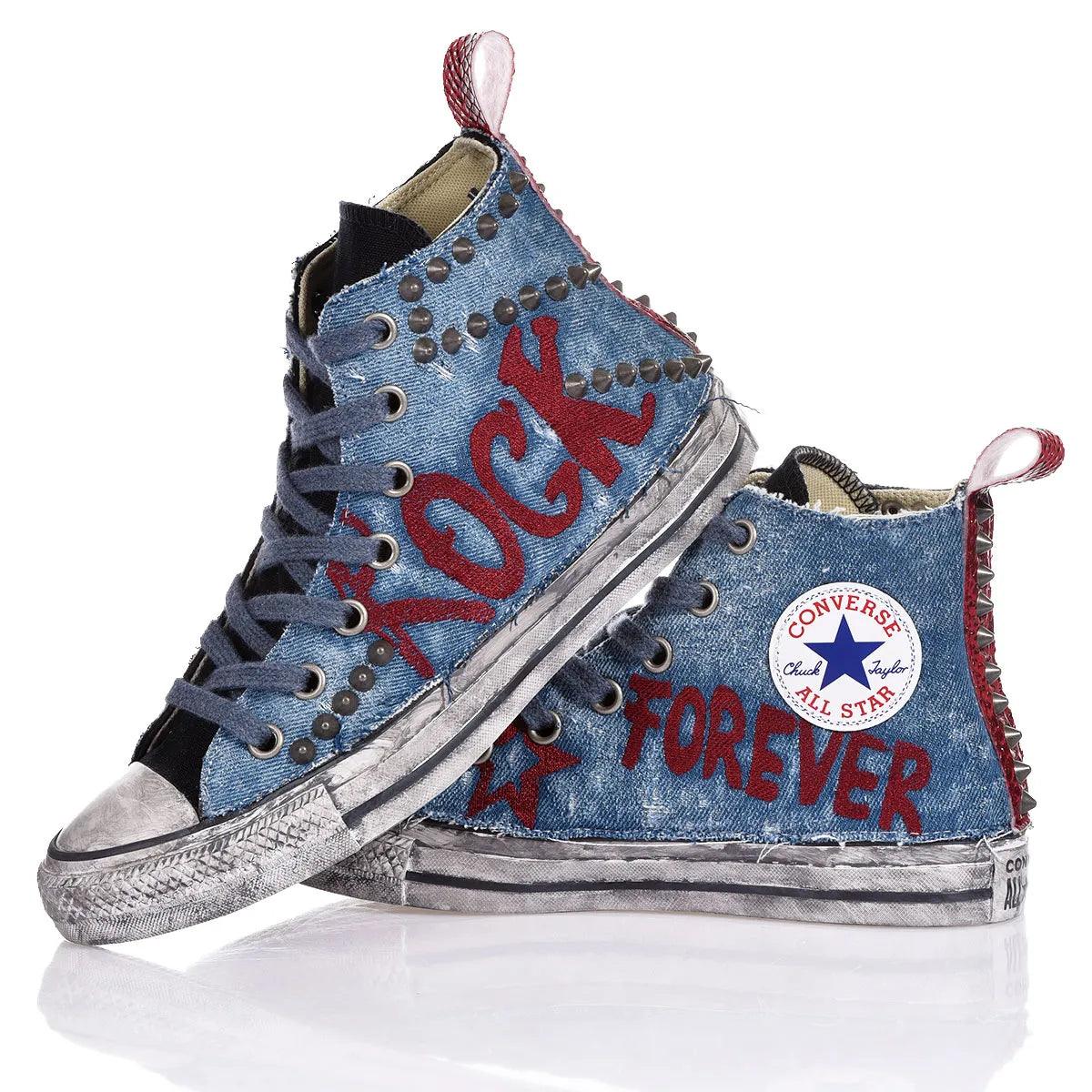 Converse Denim Rock – Sneakers Effetto Jeans per Stile Casual Premium