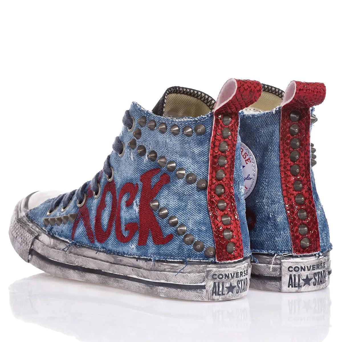 Converse Denim Rock – Sneakers Effetto Jeans per Stile Casual Premium