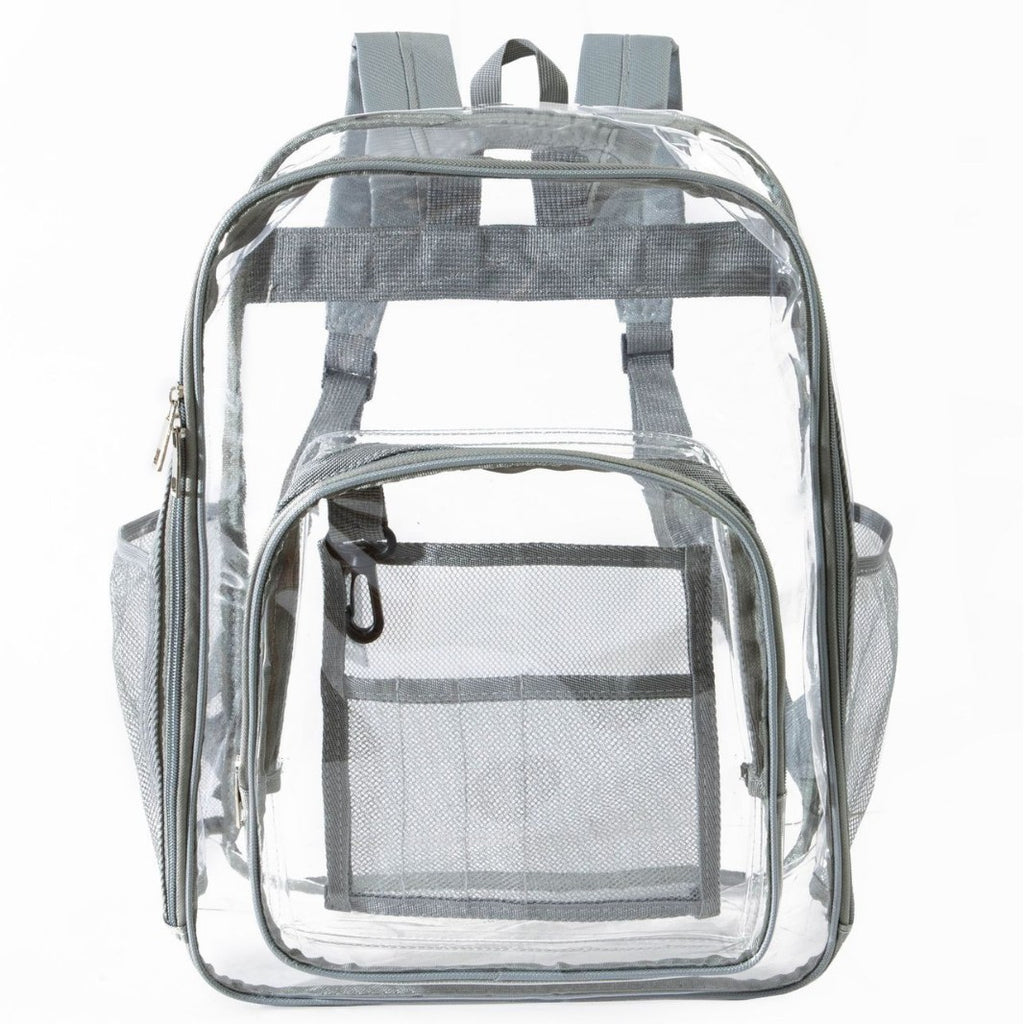 Zaino trasparente in PVC impermeabile