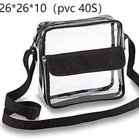 Zaino trasparente in PVC impermeabile