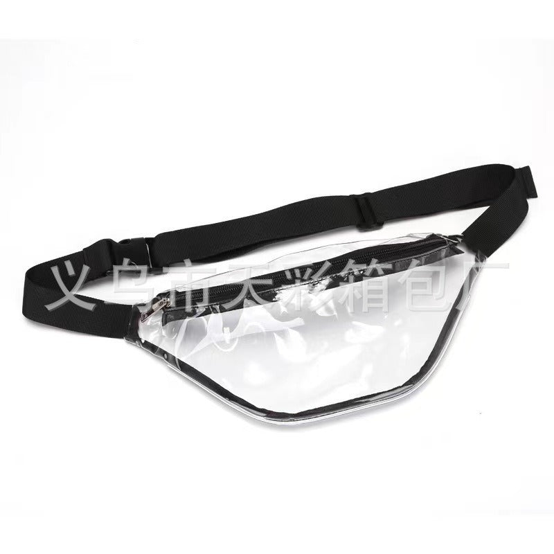 Zaino trasparente in PVC impermeabile