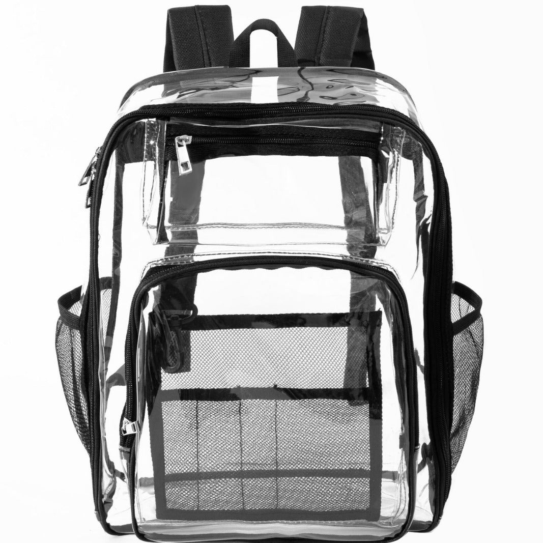 Zaino trasparente in PVC impermeabile