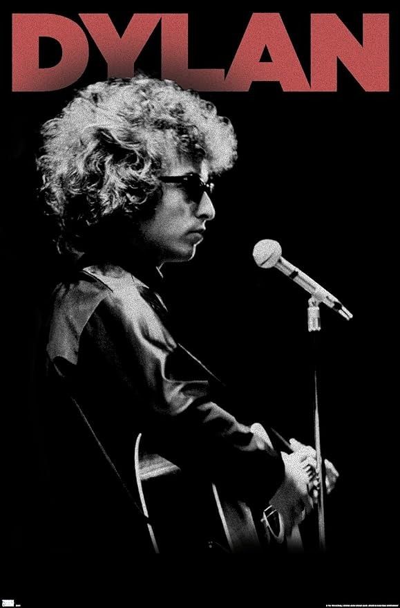 Poster Bob Dylan – Icona Folk Rock per Collezionisti e Fan